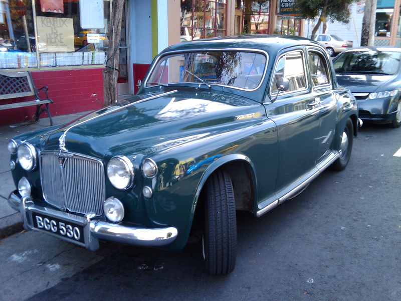 Illustration for article titled DOTS-O-Rama Sunday, San Francisco Edition: Rover 105S, With Bonus Gulf Oil Beetle